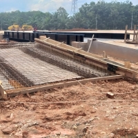 Pembangunan Pondasi Timbangan