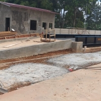 Pembangunan Pondasi Timbangan