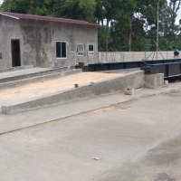 Pembangunan Pondasi Timbangan