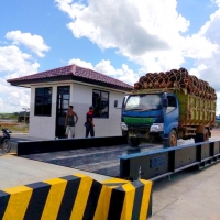 Timbangan Jembatan model Pitless