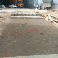 Pengerjaan Fondasi Timbangan Jembatan