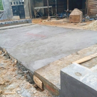 Pengerjaan Fondasi Timbangan Jembatan